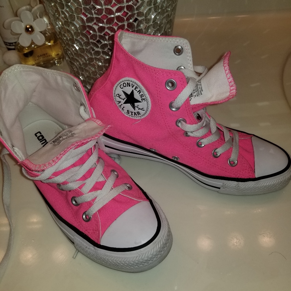 Hot Pink Converse